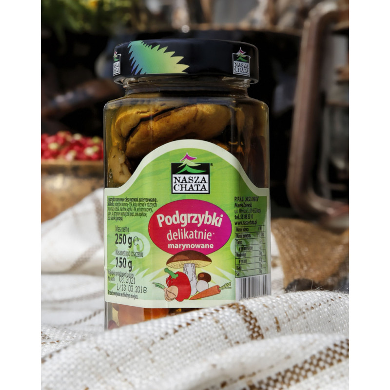 Podgrzybki delikatnie marynowane 250g