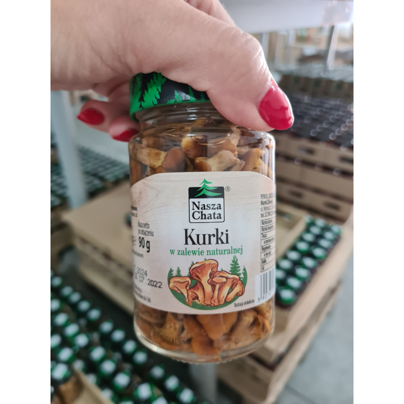 Kurki w zalewie naturalnej 210g Kurki w zalewie naturalnej 210g