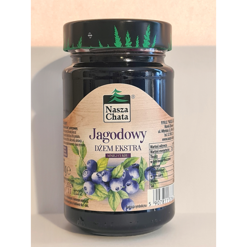 Jagody leśne dżem 250g Jagody leśne dżem 250g